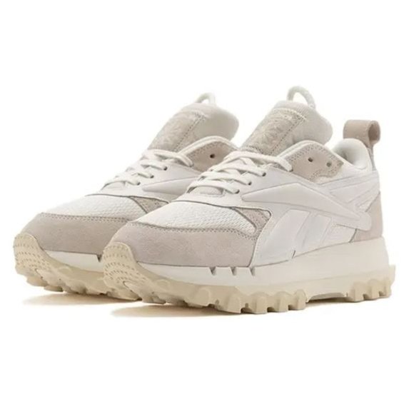 Reebok Women's Cardi B x Classic Leather V2 'Chalk Alabaster' GW8874 size 8. - Picture 1 of 8